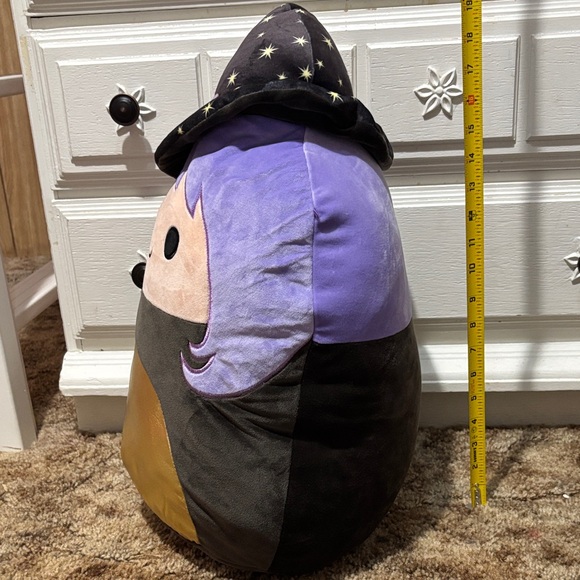 Squishmallows Black and Purple Wizard Stuffed Animal - Picture 2 of 5